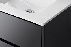 Акватон Мебель для ванной Римини 60 New черная – фотография-7